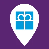App icon of Sozialstadtplan Bremen – white Diakonie crown logo inside a purple map pin